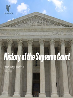 cover image of History of the Supreme Court